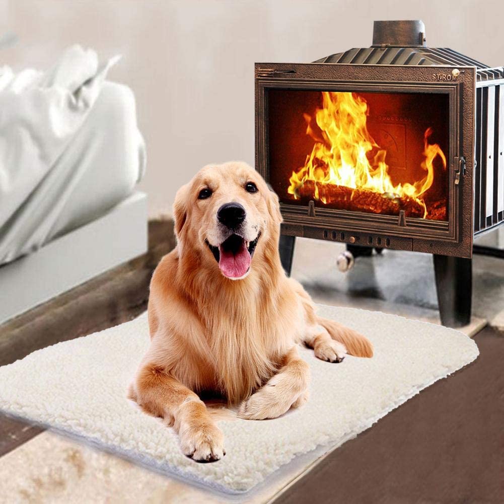  Xiangpian183 - Manta térmica para Mascotas, Ideal para Gatos, Perros, Cachorros, Cama Suave y acogedora 