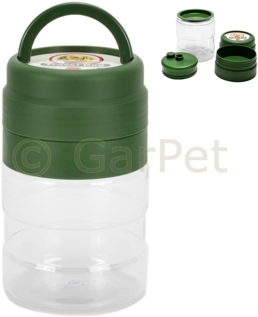  Zen-Kat Cuenco de agua y comida para perros de viaje 