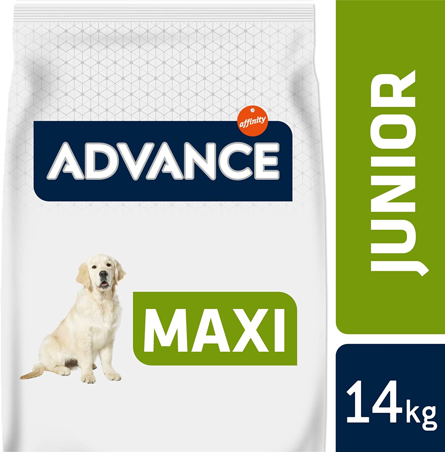  Advance Junior Maxi - Comida seca para cachorros, 14 kg 