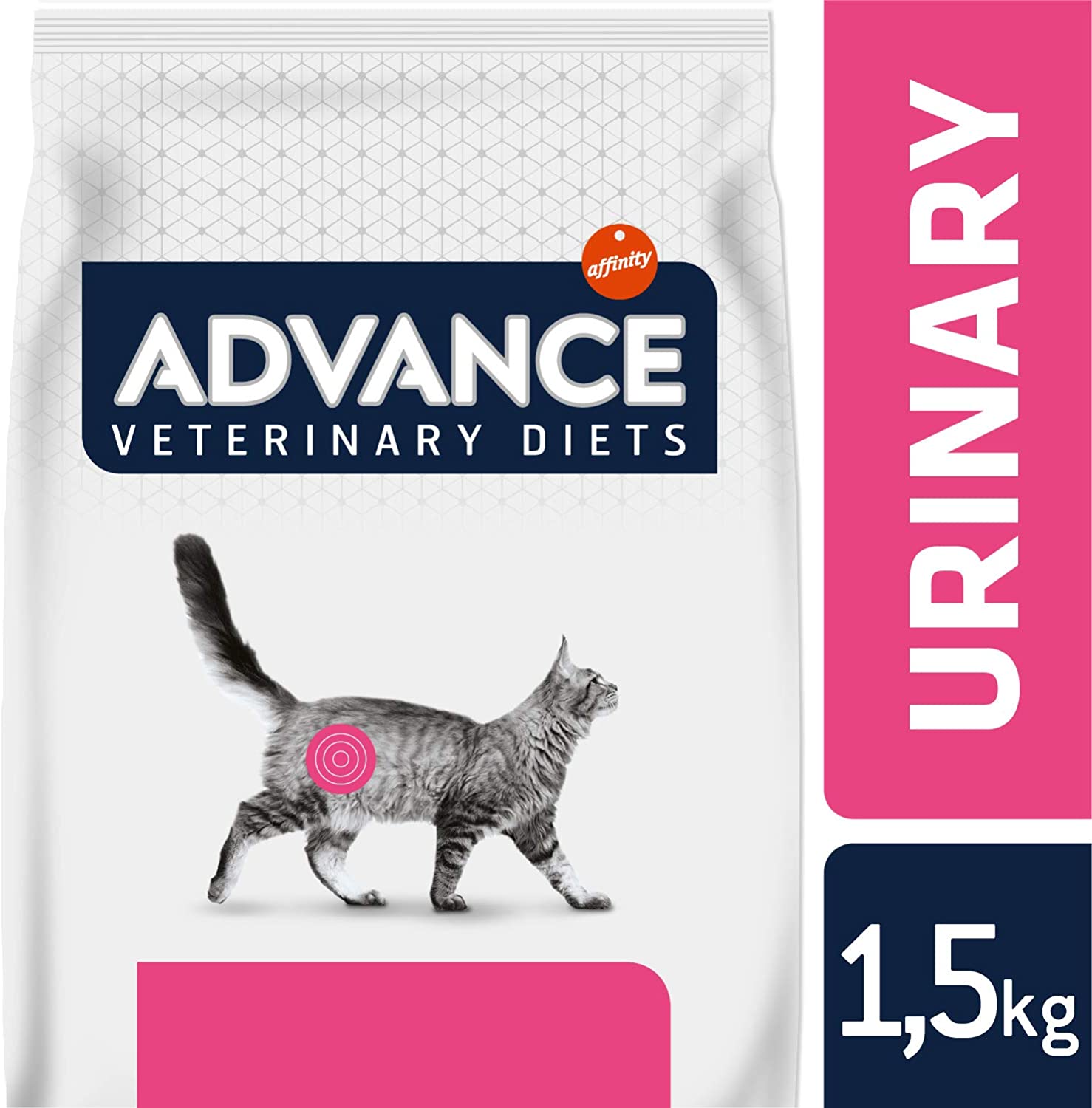  Advance Veterinary Diets pienso para Gatos trastornos Urinaires 1,5 kg – Pack de 8 