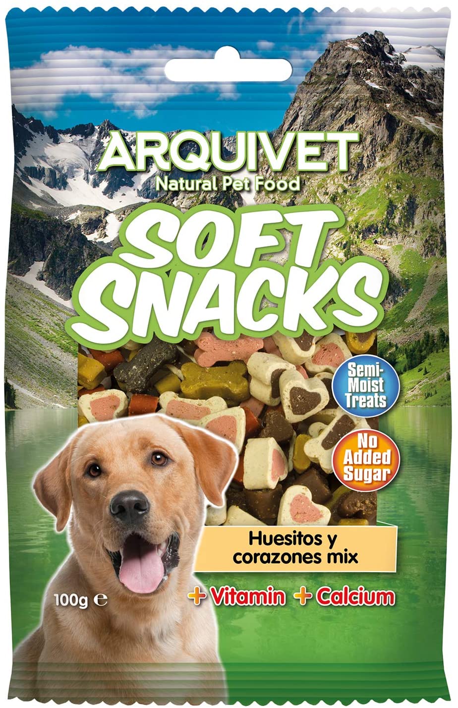  Arquivet Soft Snacks huesitos y Corazones Mix 800 grs - 855 gr 
