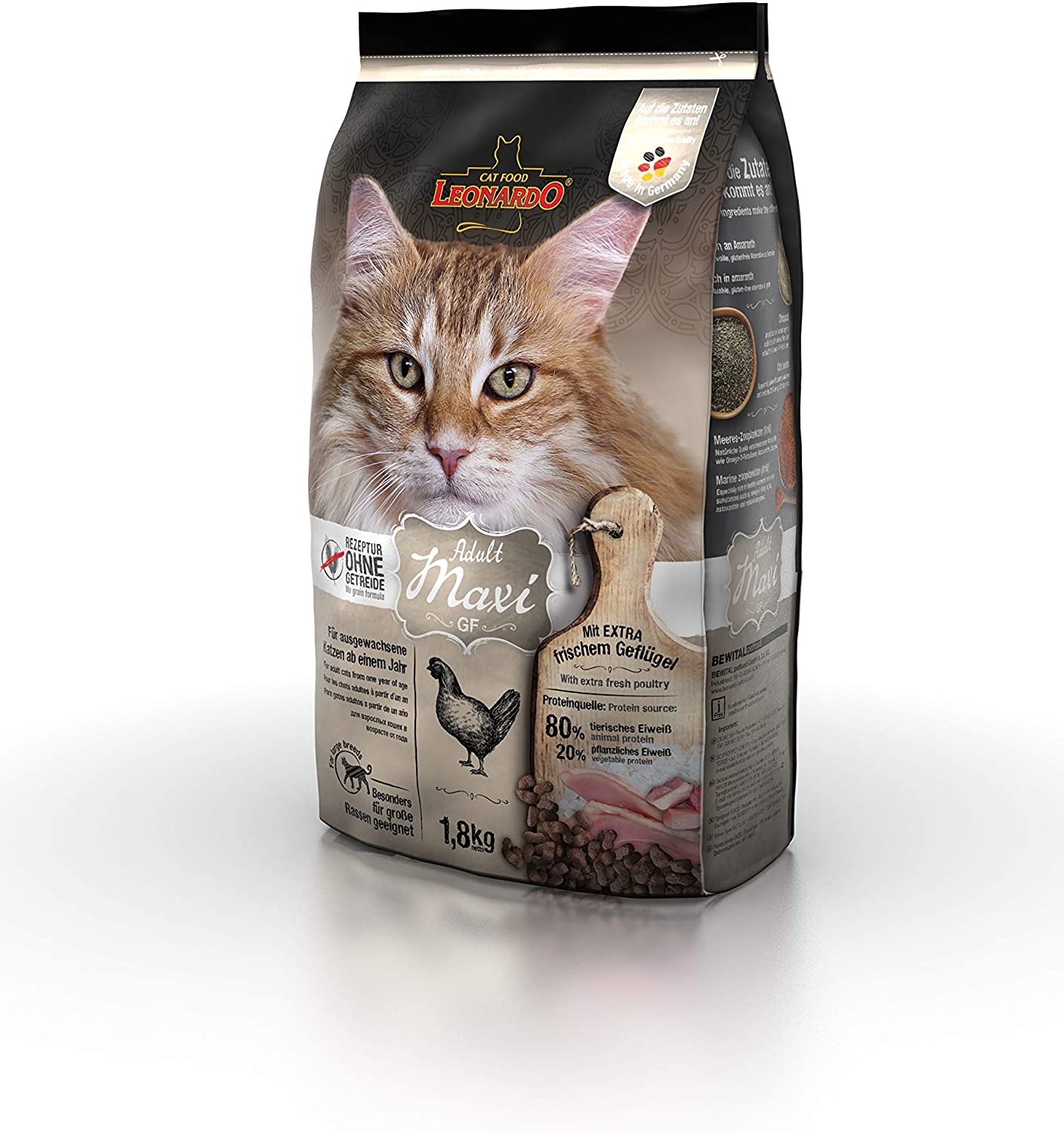  Belcando Leonardo Feline Adult Grain Free Maxi 1,8Kg 1800 g 