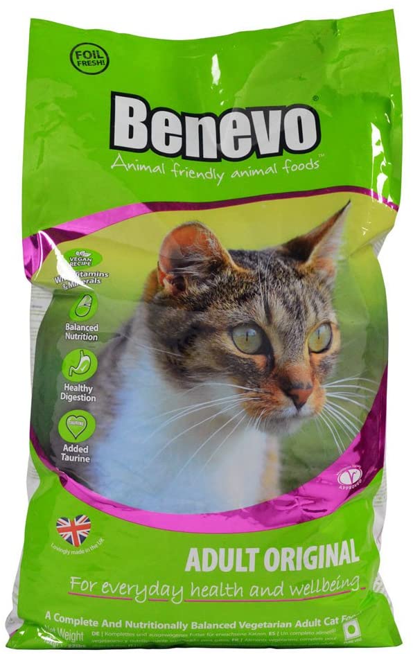  Benevo - Comida para gatos vegetarianos y veganos (10 kg) 