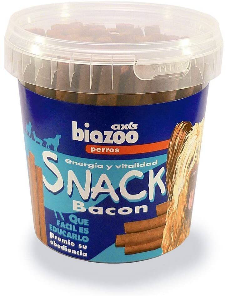 biozoo Snacks Premio Trainer Educativo Bacon para Perro 600 GRS 