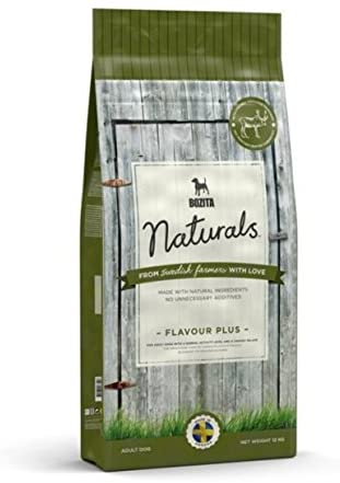  Bozita Perros Forro Naturals Flavour Plus, 1er Pack (1 x 12 kg) 
