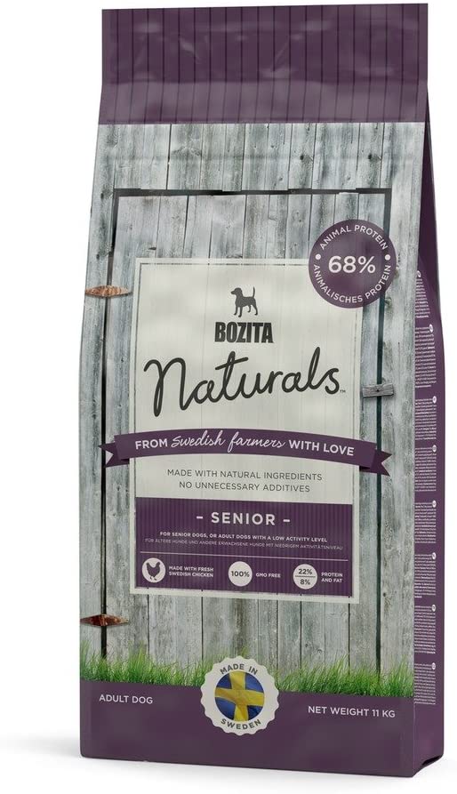  Bozita Perros Forro Naturals Senior, 1er Pack (1 x 11 kg) 
