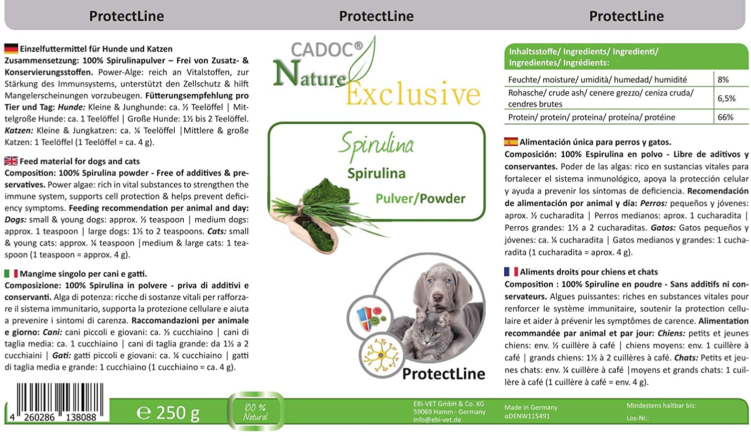  Cadoc - Nature Exclusive Espirulina 