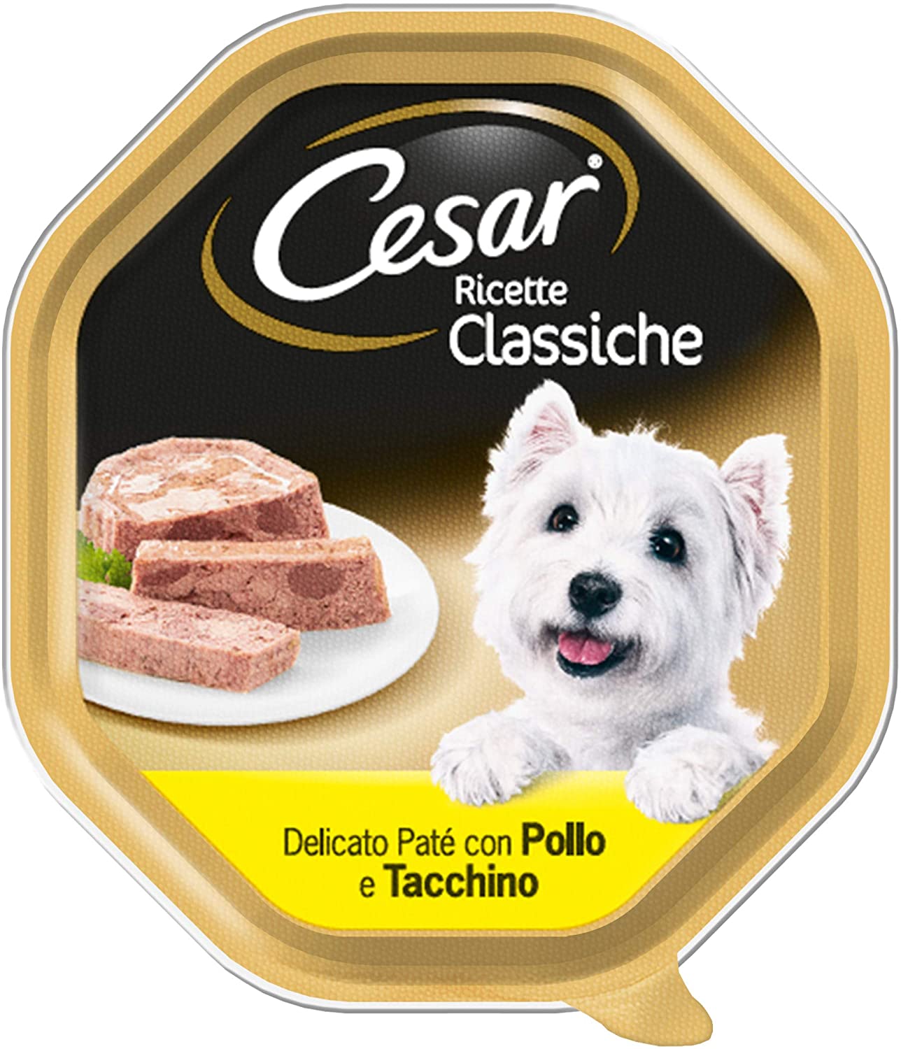  Cesar® - Recetas Clásicos - Recetas clásicas de Comida para Perros - Paté de 150 gr - 14 bandejas 