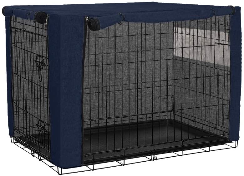  Chengsan funda para jaula, resistente al viento, cubierta para caseta de mascotas, proporciona protección interior y exterior para caja de alambre 