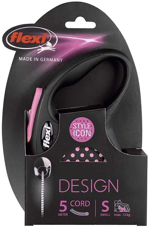  Croci C5055240 Flexi Design Cord, S, 5M, Rosa 
