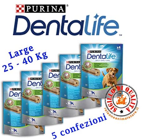  Dentalife Purina Large 142 gr Higiene Dental para perros – 5 paquetes de 142 gr 
