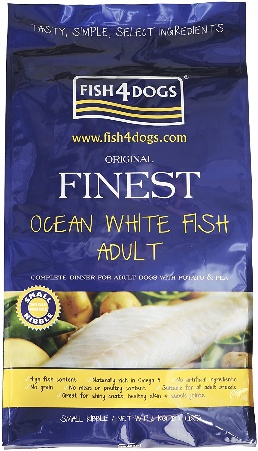  Fish4Dogs Canine Adult Regular Bacalao 12Kg 12000 g 