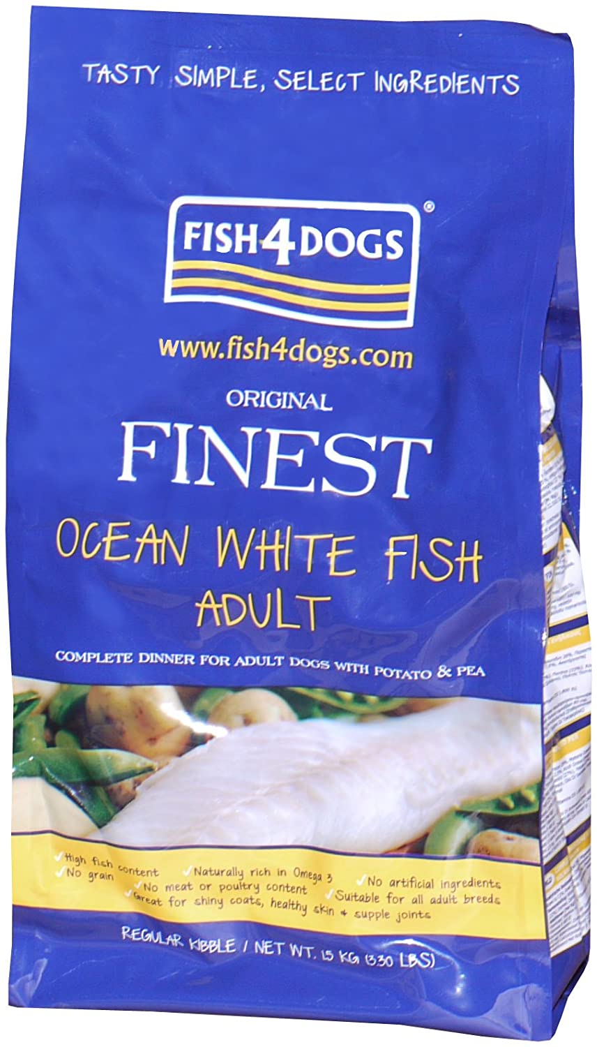  Fish4Dogs Canine Adult Regular Bacalao 12Kg 12000 g 