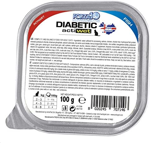  Forza10 húmedo Forro para Perros con Diabetes, 1er Pack (1 x 3.2 Kg) 