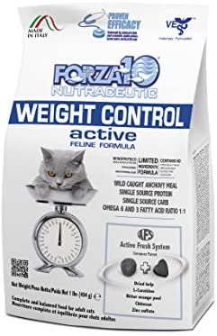  Forza10 trockenfutter para Gatos con Peso Problemas, 1er Pack (1 x 454 g) 