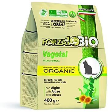  Forza10 veganes trockenfutter para Gatos, 1er Pack (1 x 400 g) 