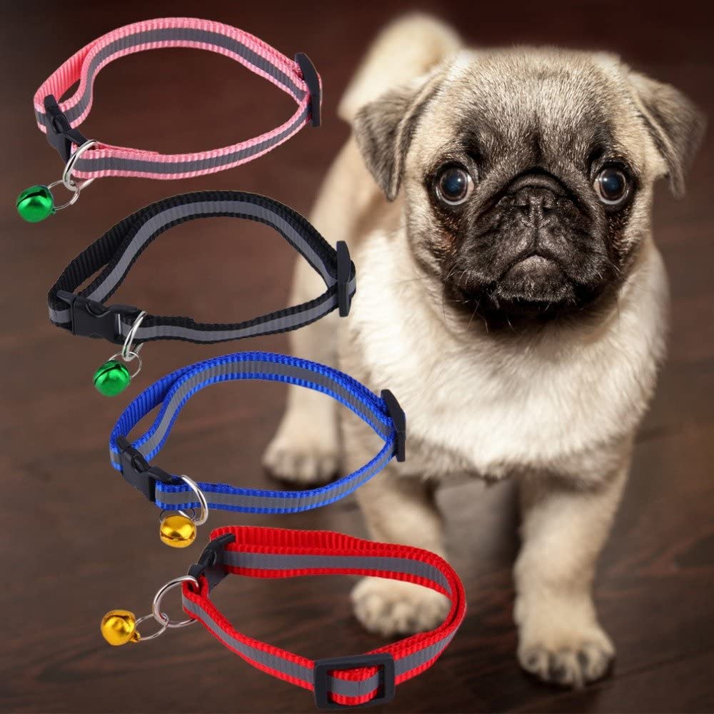  gespout - collar para perro o gato ajustable, resistente a la intemperie y al agua, de diferentes colores 