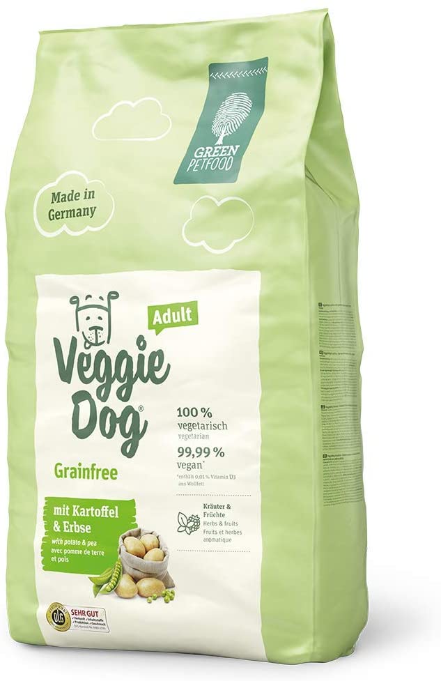  Green petf Brentwood veggiedog grainfree, 1er Pack (1 x 10 kg) 