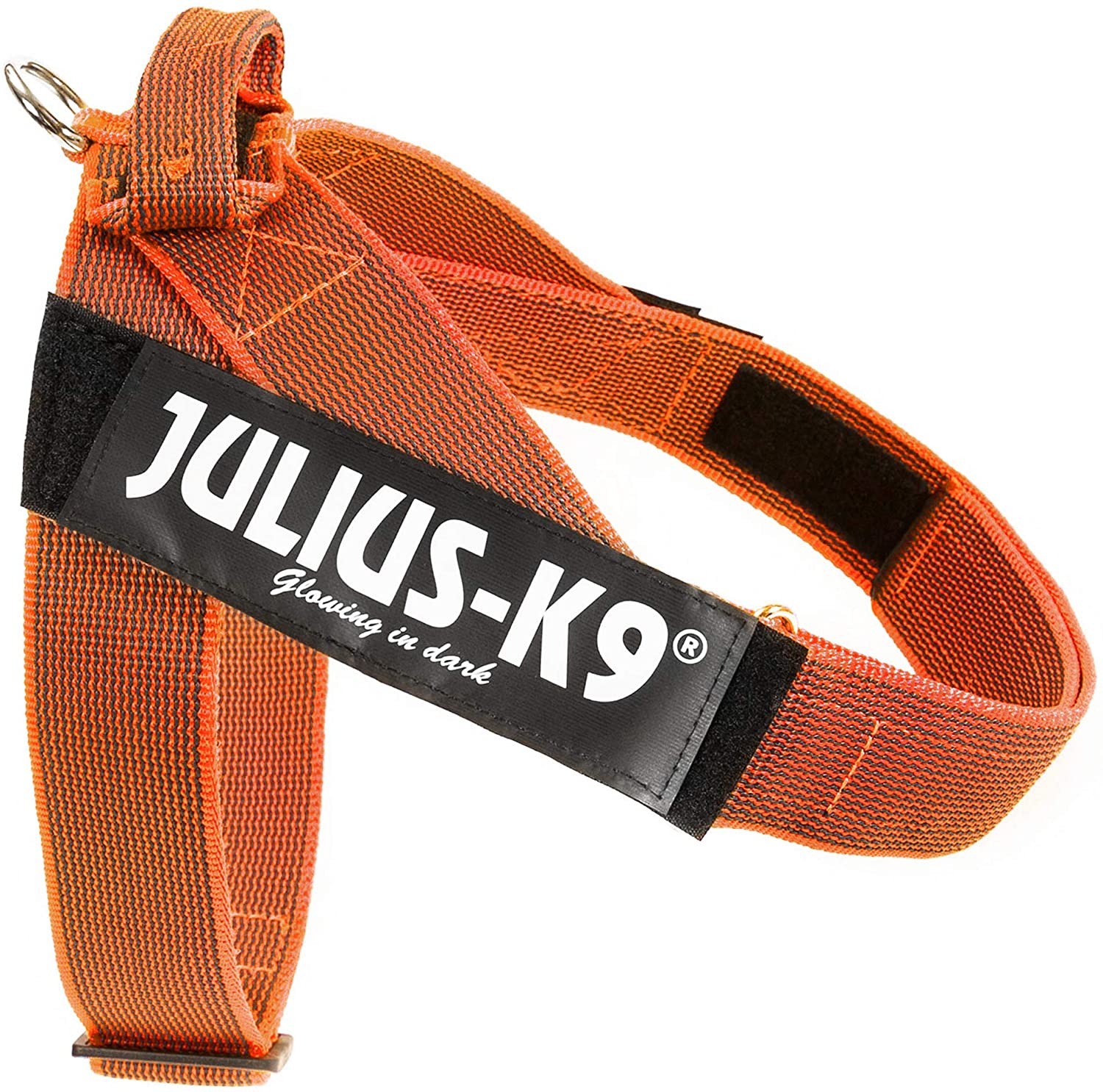  Julius-K9 Color & Gray Arnés De Correa De IDC, Tamaño: 2, Color: Naranja-Gris 