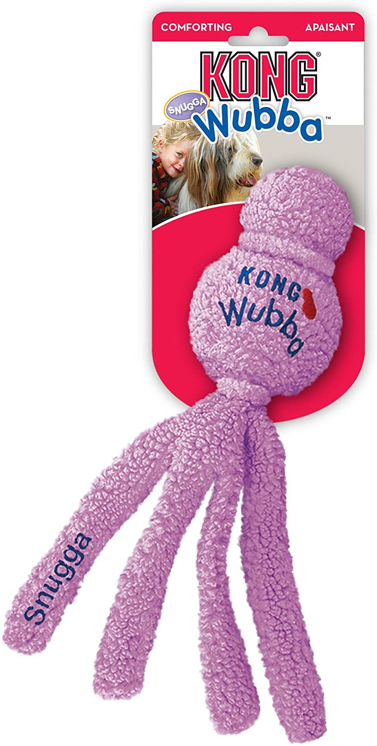  Kong 0035585800080 - Wubba snugga juguete para perros, pequeno, surtido: colores aleatoris 