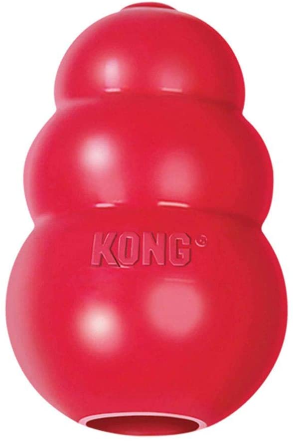  KONG - Classic - Juguetede resistente caucho natural - Para morder, perseguir o buscar - Raza XL 