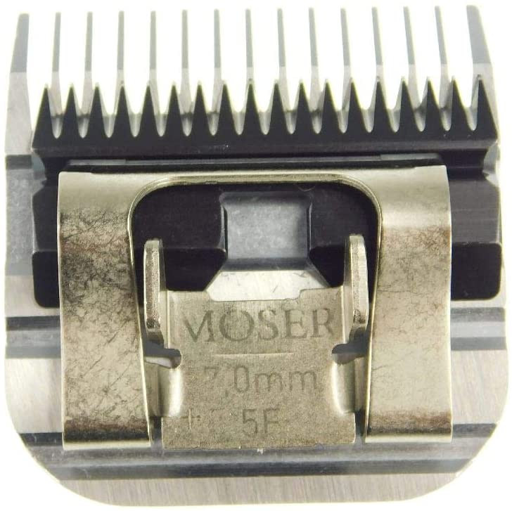  La edición Samsebaer: para todos los tamaños desde el original Moser "snap on" corte de juego de antiradiación para: Moser Max 45 + Max 50, Aesculap, Oster y es. Para modelos de ver descripción (1/10, 1/20, 1, 2, 2.3, 2.5, 3, 5, 7, 9 mm). 8 50F 