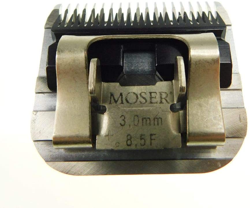 La edición Samsebaer: para todos los tamaños desde el original Moser "snap on" corte de juego de antiradiación para: Moser Max 45 + Max 50, Aesculap, Oster y es. Para modelos de ver descripción (1/10, 1/20, 1, 2, 2.3, 2.5, 3, 5, 7, 9 mm). 8 50F 