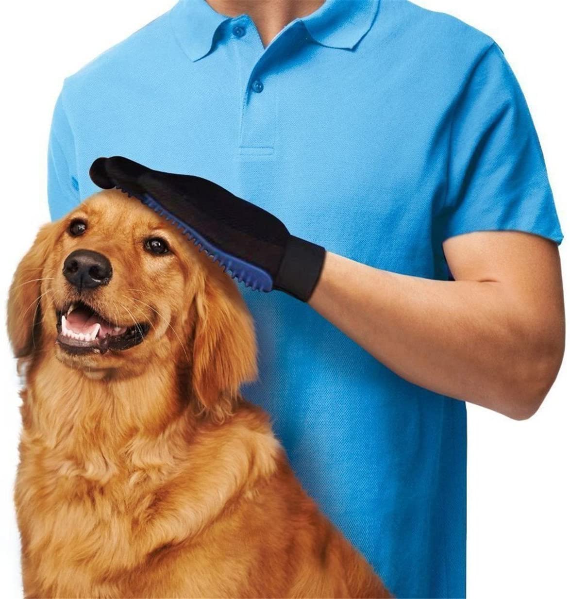  Lalang - Cepillo de Limpieza mágico para Mascotas, Color Azul 