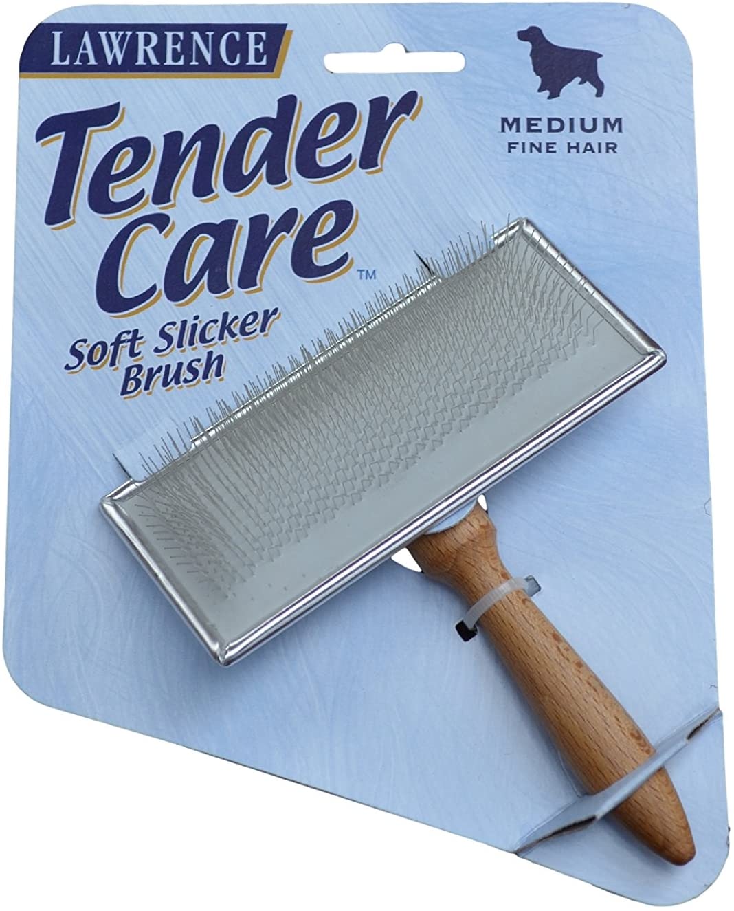  LAWRENCE Tender Care Slicker Brush, Grande 