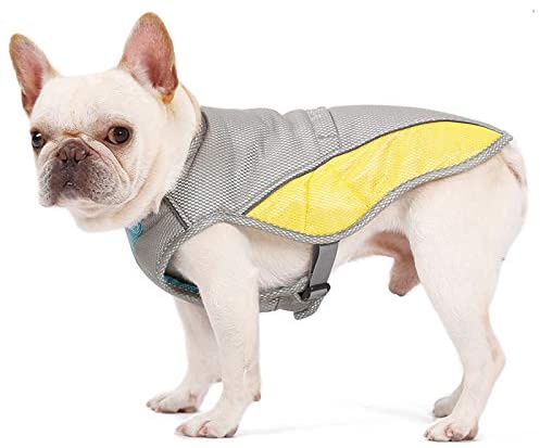  Lefang Chaleco refrigerante Chaqueta para Perro Bulldog Pet Cooling Vest 