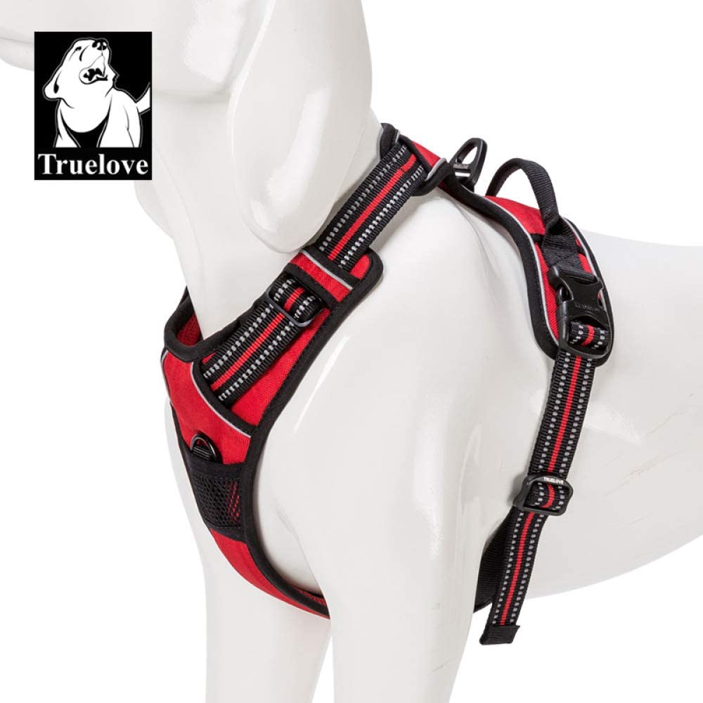  MYYXGS Cinturón de Seguridad para Perros El Chaleco de Perrito al Aire Libre del cinturón de Seguridad para Aventuras ya está Disponible XL (81-107CM) 