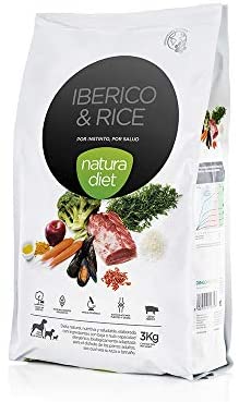  Natura Diet Ibérico & Rice 0.5Kg Comida para Mascotas - 3000 gr 