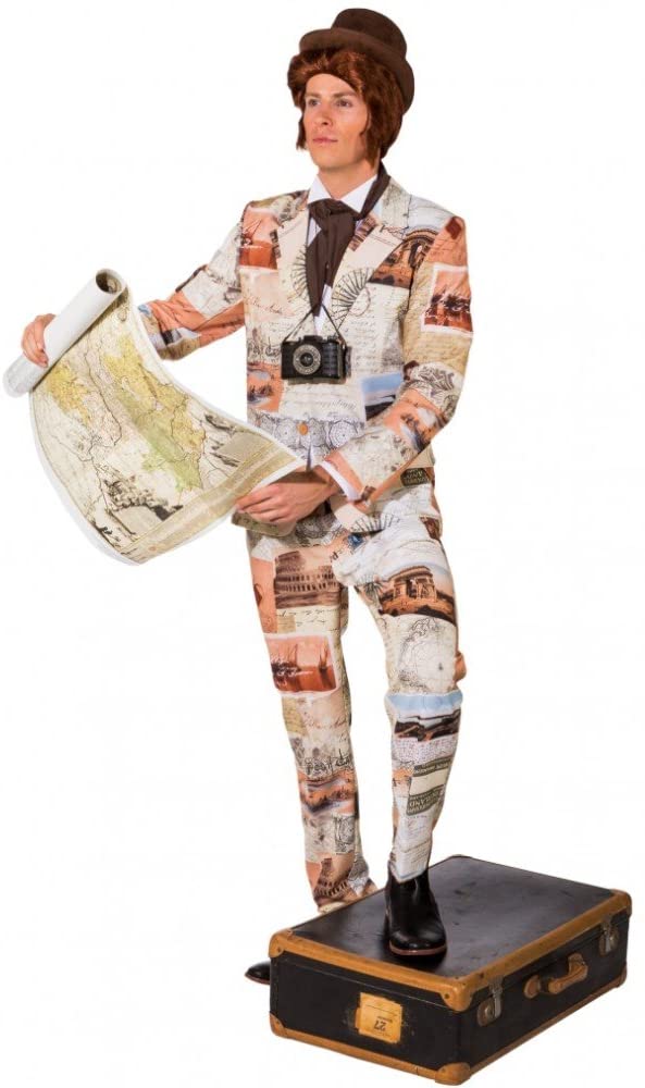  ORLOB KARNEVAL GmbH Globetrotter Costume Suit Postcard Carnival Country Pattern (50) 