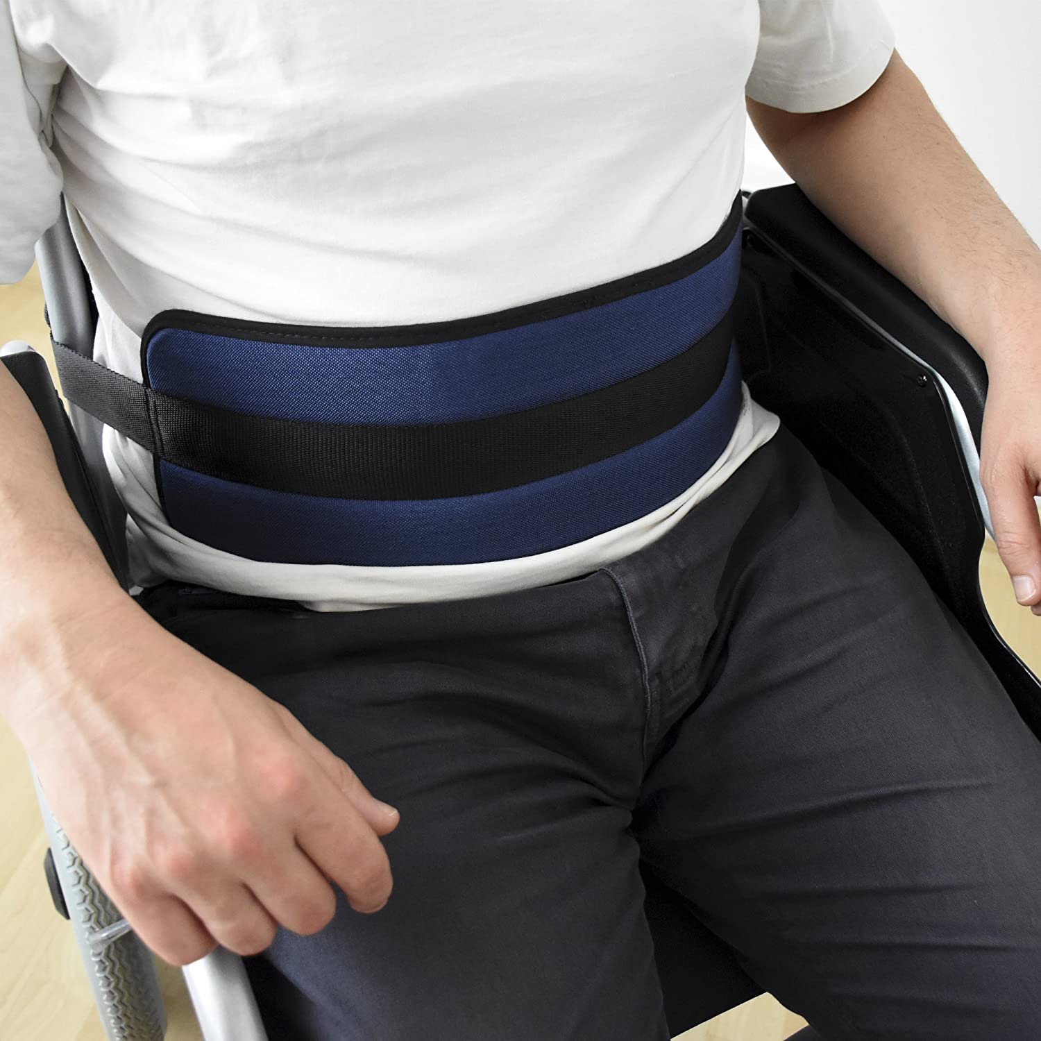  ORTONES | Cinturón de sujeción abdominal para silla de ruedas Talla Unica. 