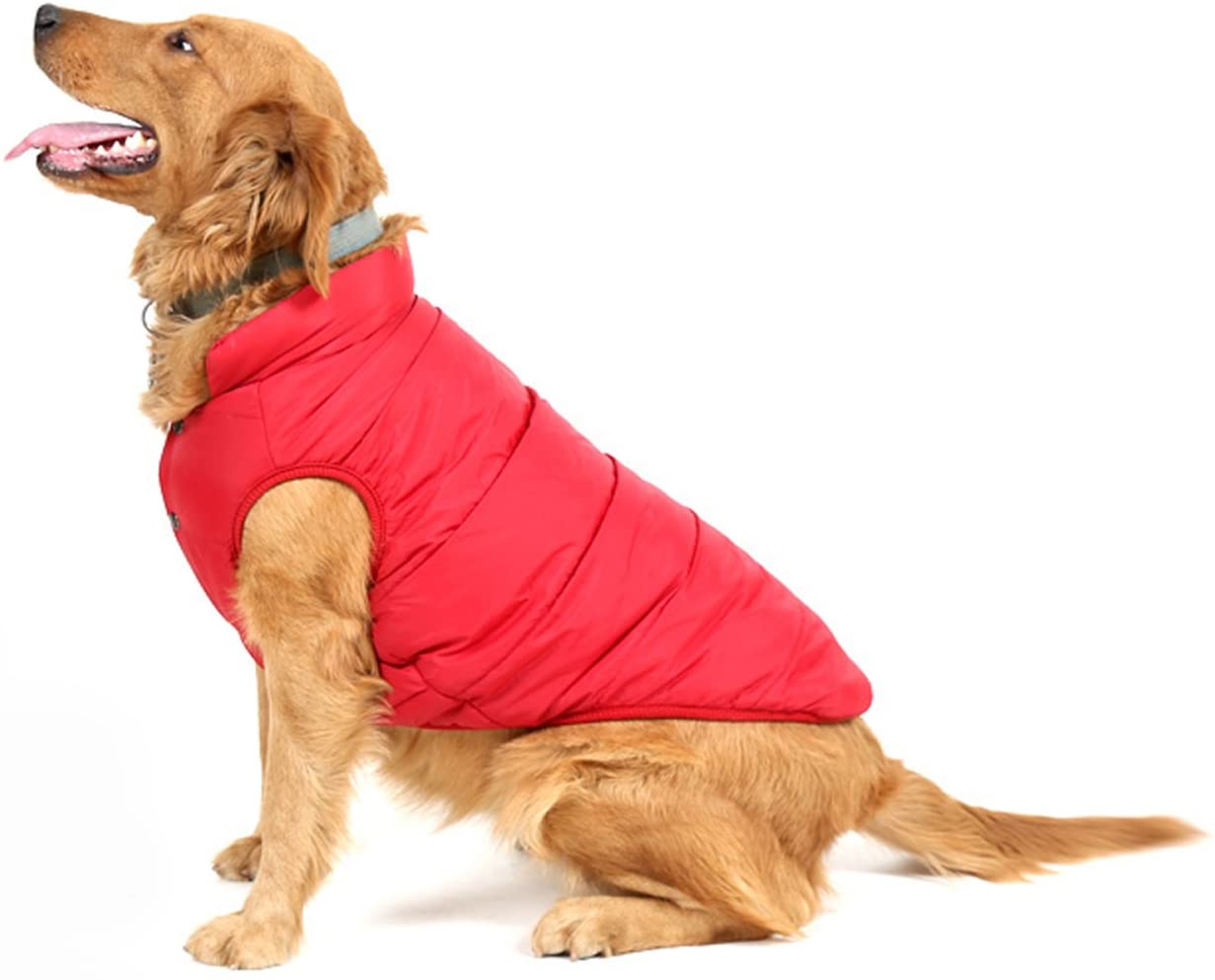  PENVO Ropa para Perros de Mascotas, Abrigos y Chaquetas Impermeables de Invierno para Perros pequeños y medianos Grandes Chaleco de Perro Cachorro Traje de suéter 