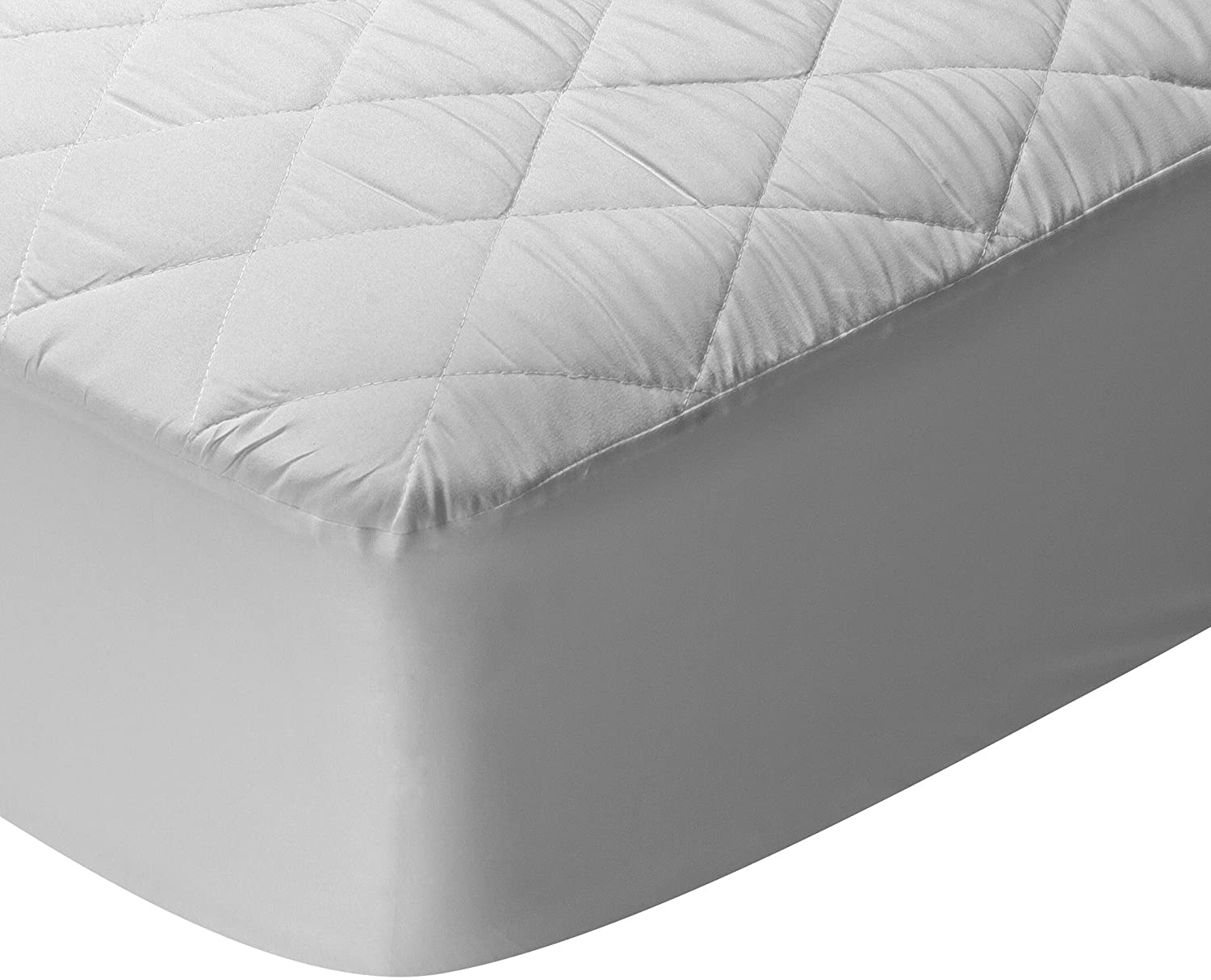  Pikolin Home - Protector de colchón/Cubre colchón acolchado, impermeable, antiácaros, 90x 190/200cm-Cama 90 (Todas las medidas) 