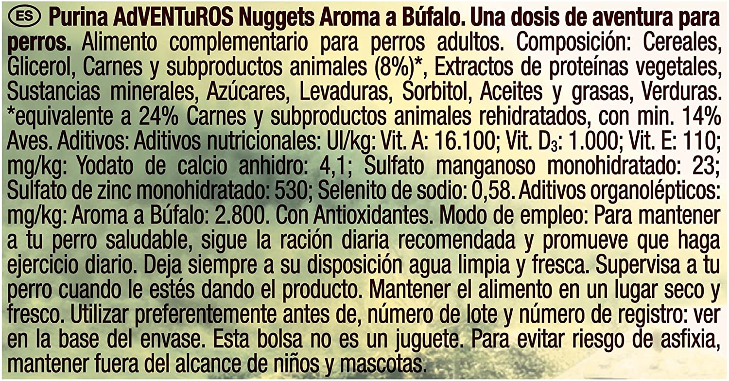  Purina Adventuros Sticks golosinas y chuches natural para perros 6 x 120 g 