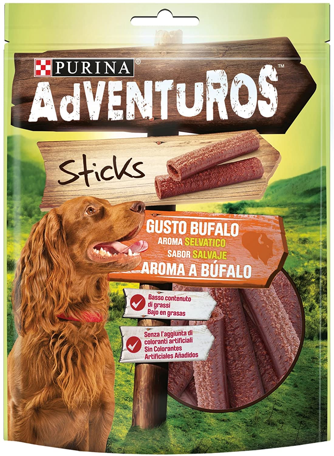  Purina Adventuros Sticks golosinas y chuches natural para perros 6 x 120 g 