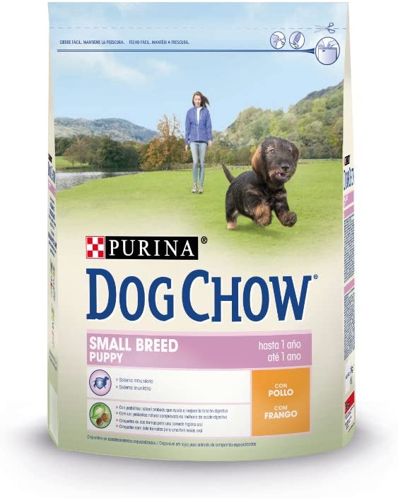  Purina Dog Chow Comida Seco para Cachorro Raza Pequeña con Pollo - 2.5 Kg 