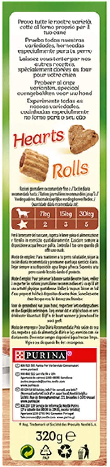  Purina Friskies Stars Galletas de perro con queso y ternera, 320 gr 