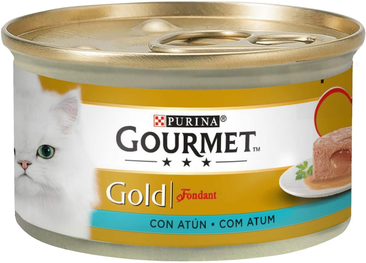  Purina Gourmet Gold Fondant comida para gatos con Atun 24 x 85 g 