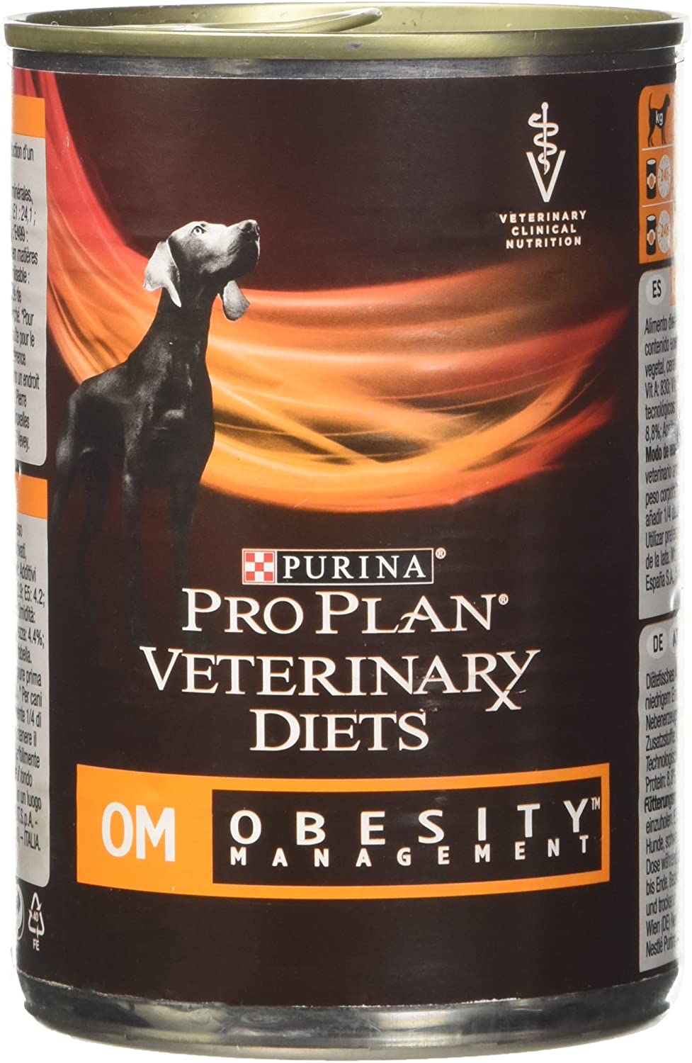  Purina Pro Plan Vet Canine Om Obesity Management Mousse Lata 400Gr 400 g 