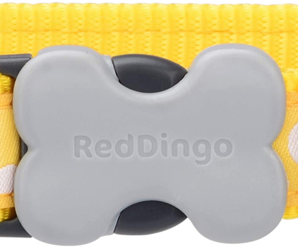  Red Dingo GmbH Spots - Collar para perro , Amarillo, S 