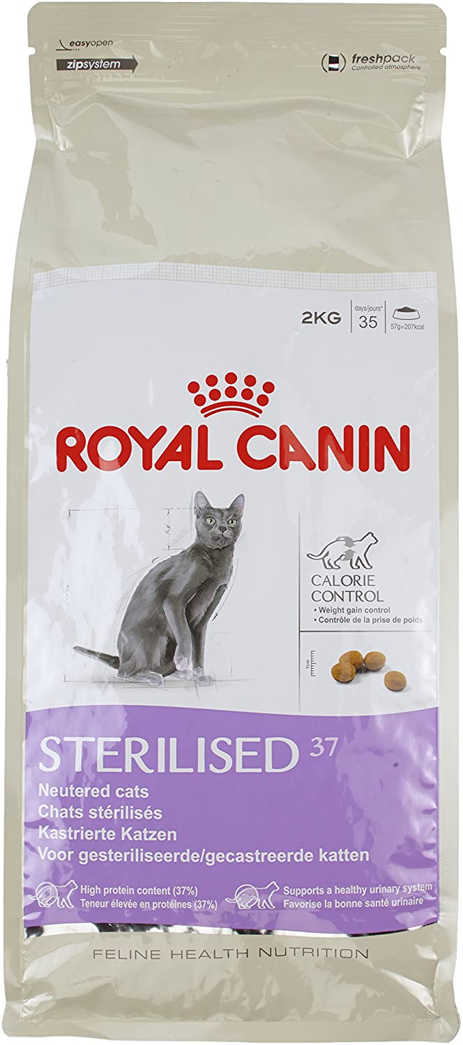  ROYAL CANIN Alimento para Gatos Sterilised 37-2 kg 