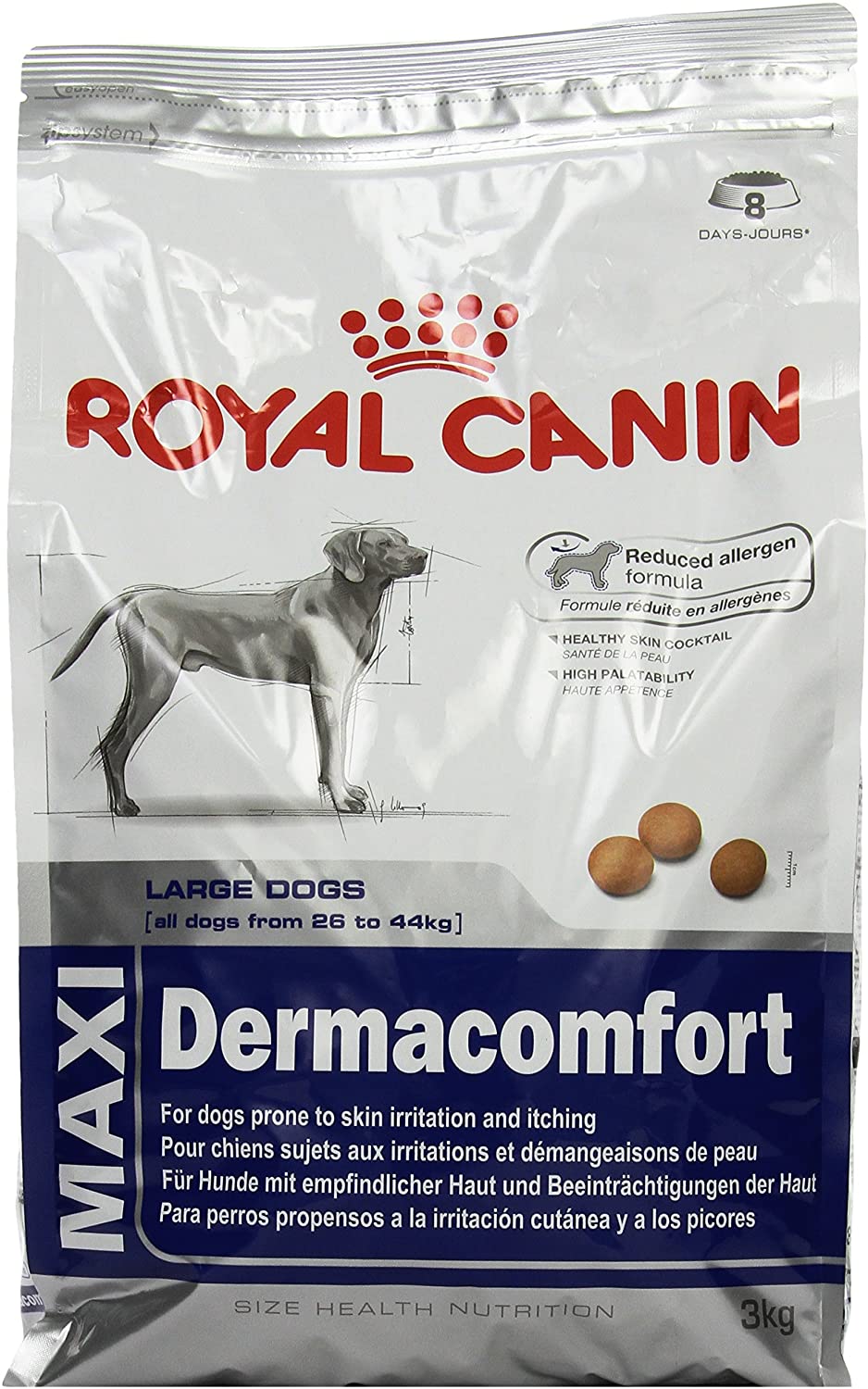  Royal Canin Comida para perros Maxi Dermacomfort 3 Kg 