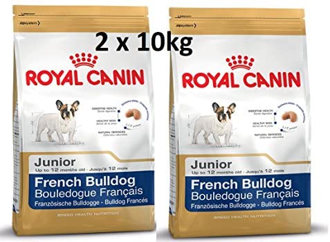  Royal Canin French Bulldog Junior - Comida para perros (2 x 9 kg) 