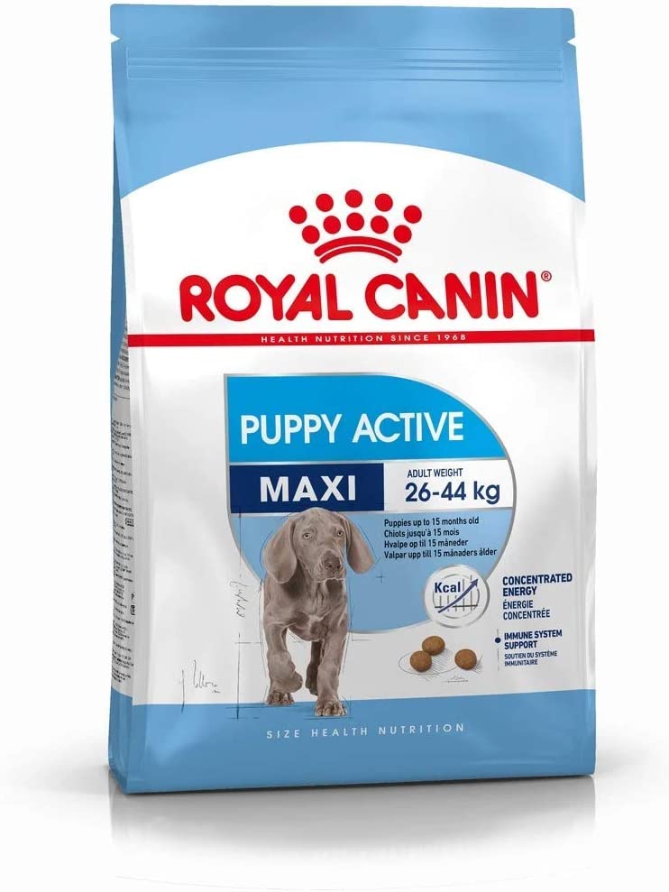  ROYAL CANIN Puppy/Junior Dry Dog Food Maxi Active < 15 Meses (26-44 kg) 15 kg 