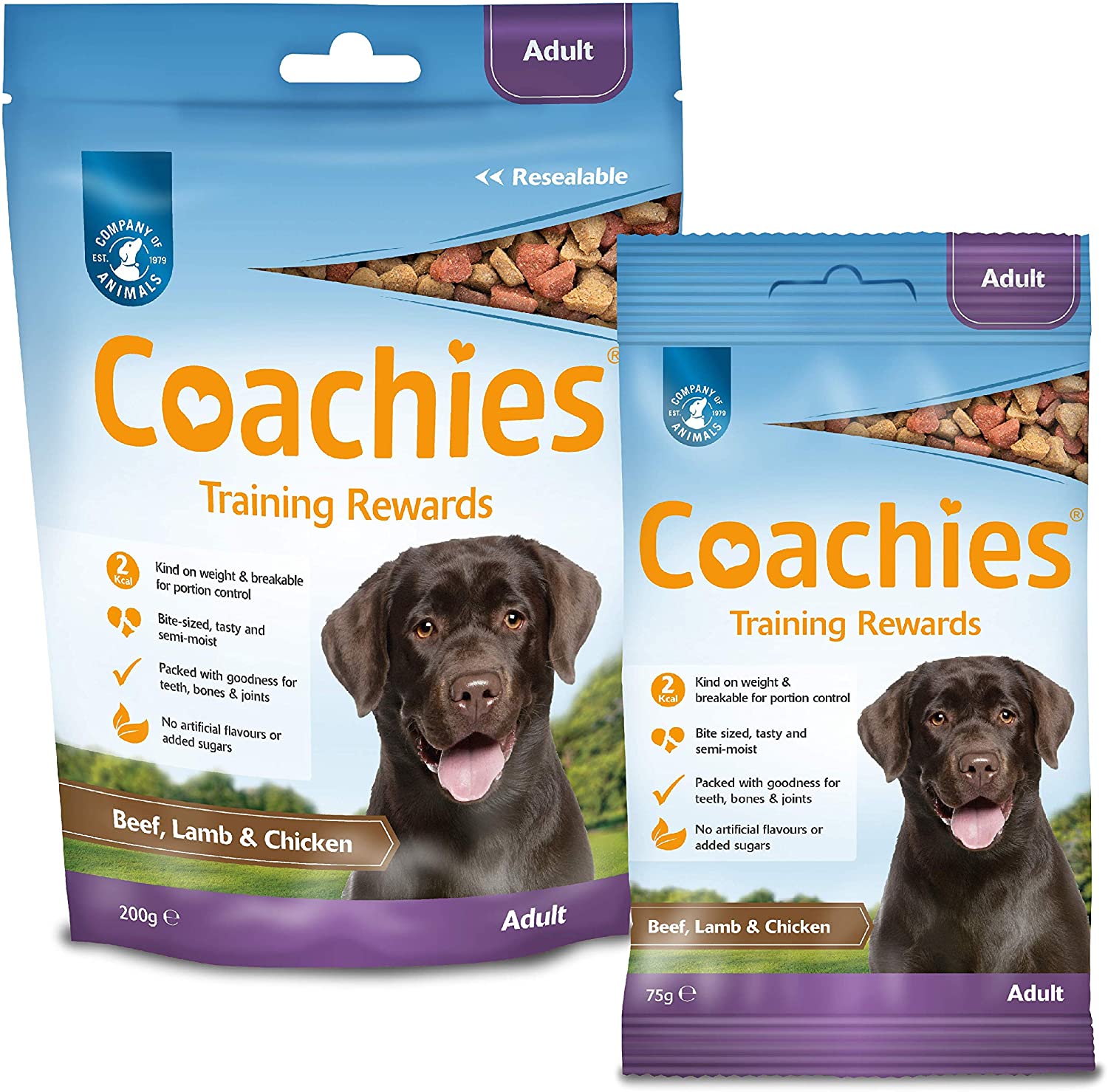  The Company of Animals 0886284542609 - Coachies Training Treats 200 gr. - 1 Unidad 