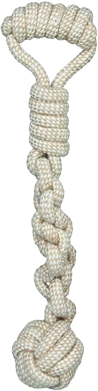  Trixie Cuerda de Juego con Bola, ø7 cm, 50 cm 