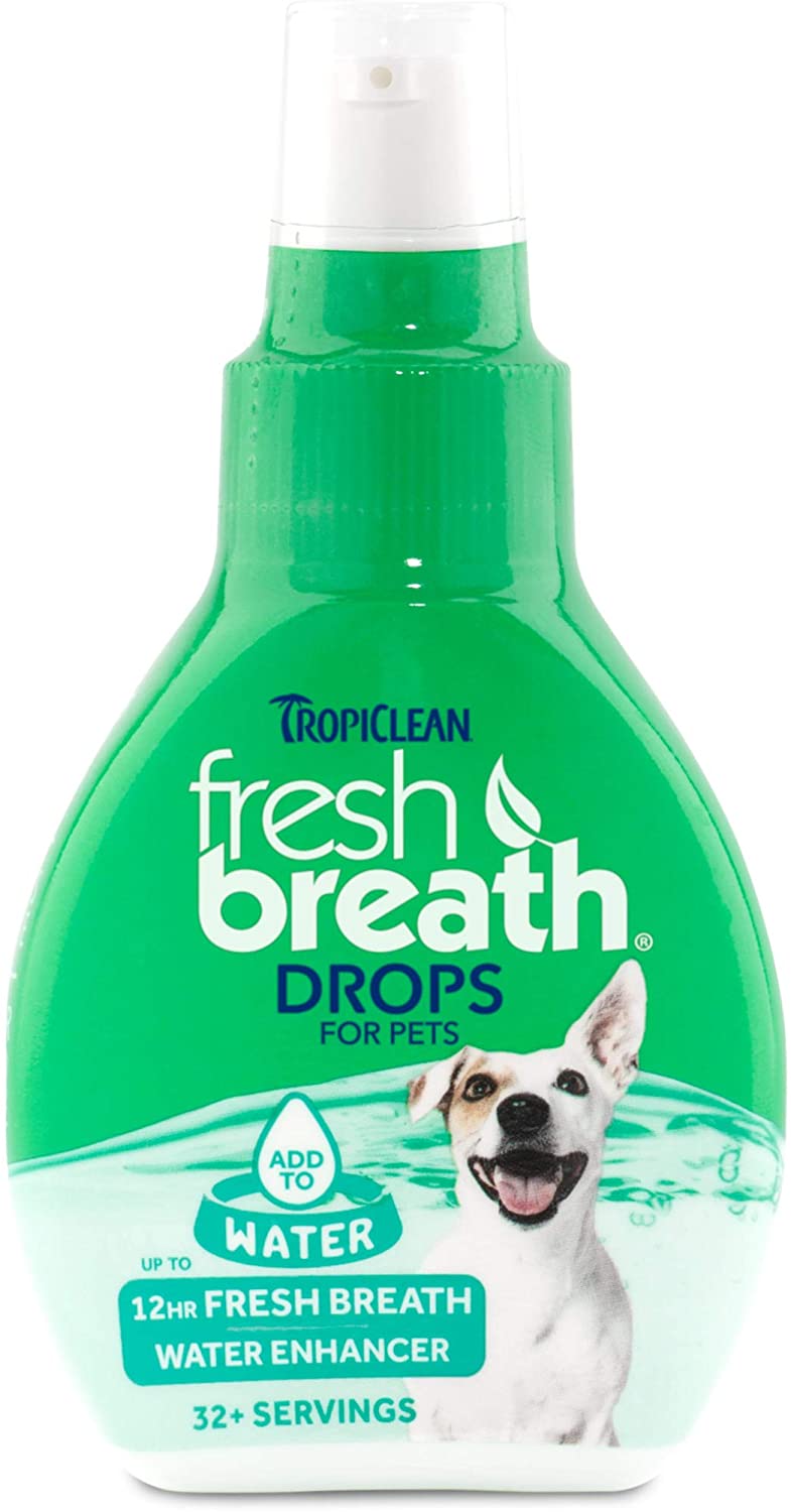  TROPICLEAN Fresh Breath, Gotas Frescas para Animales 